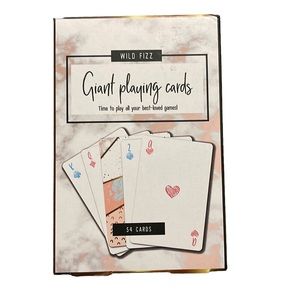 🍄3/30 Wild Fizz Jumbo Playing Cards 5x8”
